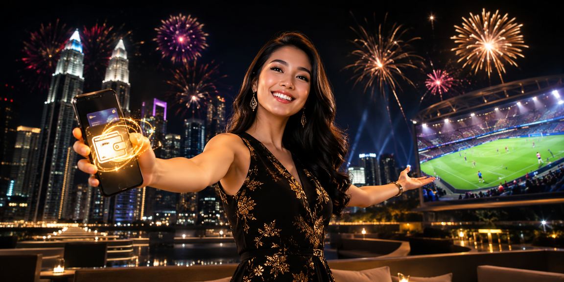 Penggemar bola sepak di Seremban menyemak odds perlawanan sp1 melalui telefon pintar